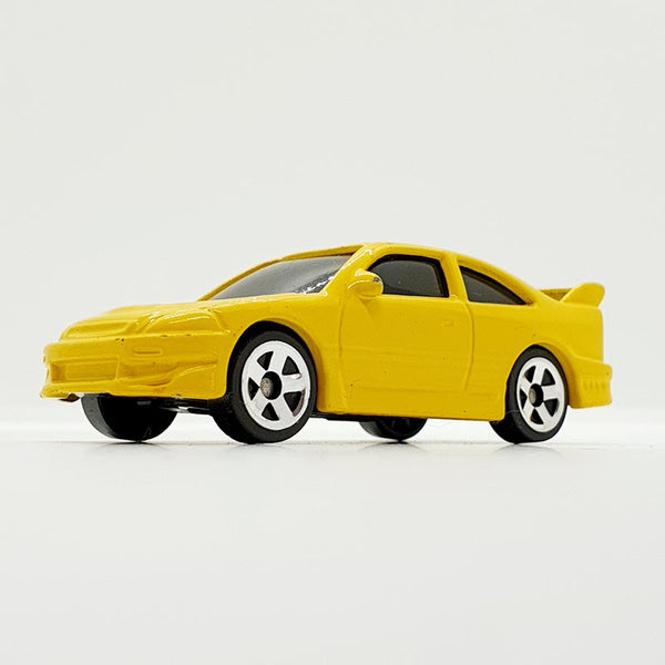 Vintage 2001 Yellow Honda Civic SI Coupe Hot Wheels Car Honda