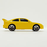 Vintage 2001 Yellow Honda Civic SI Coupe Hot Wheels Car | Honda Toy Car
