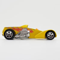 Vintage 1999 Yellow Screamin 'transporteur Hot Wheels Voiture | Voiture de jouets cool