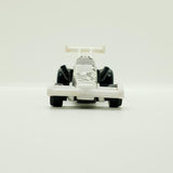 Vintage 1993 White Dragster Hot Wheels Auto | Cool Drag Toy Car Car