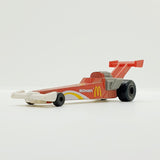 Vintage 1993 Red Dragster Hot Wheels Coche | McDonalds arrastra el coche de juguete