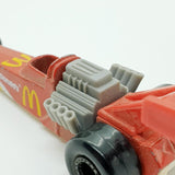 Vintage 1993 Red Dragster Hot Wheels Car | McDonalds Drag Toy Car