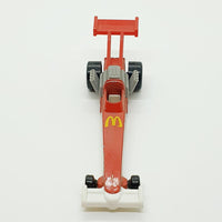 Vintage 1993 Red Dragster Hot Wheels Macchina | McDonalds Drag Toy Auto