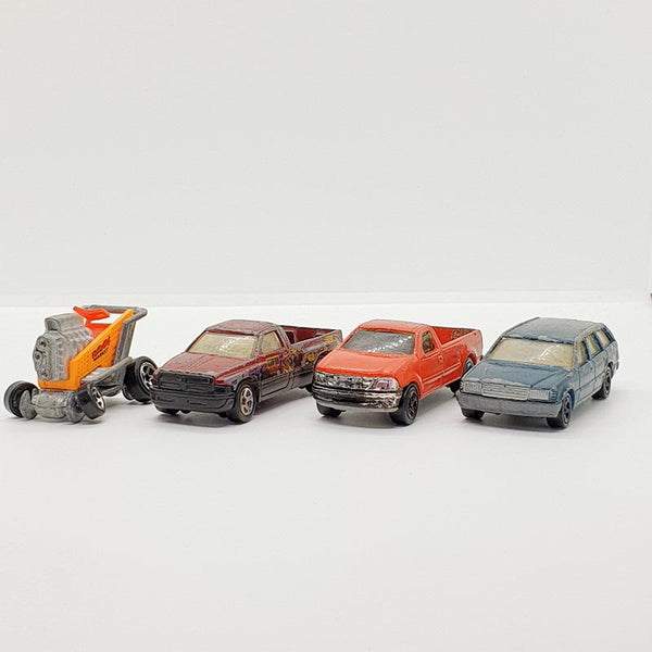 Vintage viele 4 Hot Wheels Autos | Vintage -Spielzeug zum Verkauf