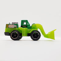 Vintage 1980 Green Wheel Loader Hot Wheels Car | Construction Toy Truck