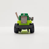 Cargador de ruedas verdes vintage de 1980 Hot Wheels Coche | Camión de juguete de construcción