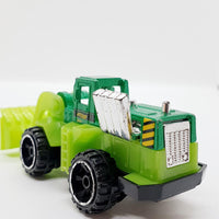 Vintage 1980 Green Wheel Loader Hot Wheels Macchina | Camion giocattolo di costruzione