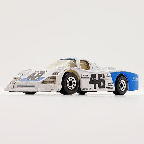 Vintage 1984 White Group C Racer Matchbox Autospielzeug | Rennwagenspielzeug