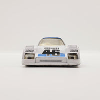 Vintage 1984 White Group C Racer Matchbox Giocattolo per auto | Giocattolo per auto da corsa