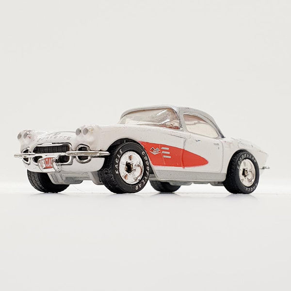 Vintage 1982 White '62 Corvette Matchbox Car Toy | Best Vintage Cars