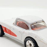 Vintage 1982 White '62 Corvette Matchbox لعبة السيارة | أفضل السيارات القديمة