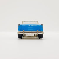 Vintage 1998 Blue '65 Chevy Bel Air Matchbox لعبة السيارة | سيارة المدرسة القديمة
