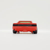خمر 1986 Red Ferrari Testarossa Matchbox لعبة السيارة | سيارة فيراري نادرة للغاية