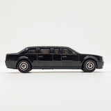 خمر 2015 Black Cadillac One Matchbox لعبة السيارة | سيارة ليموزين كاديلاك لعبة