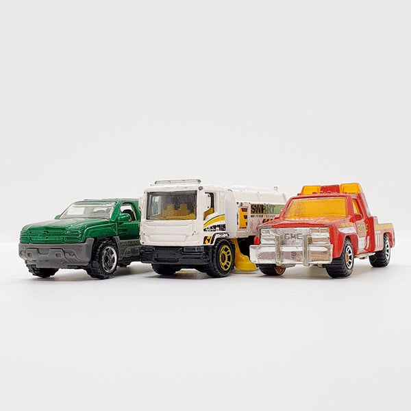Vintage viele 3 Matchbox Autospielzeug | Coole Lastwagen zum Verkauf