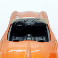 Vintage 1998 Orange Dodge Concept Car Matchbox لعبة السيارة | دودج لعبة السيارة