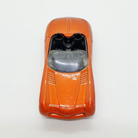 Vintage 1998 Orange Dodge Concept Car Matchbox Jouet de voiture | Voiture de jouet esquiver