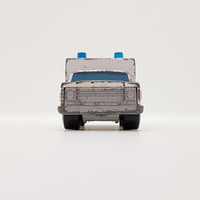 خمر 1977 سيارة إسعاف بيضاء Matchbox لعبة السيارة | سيارة مدرسة قديمة نادرة