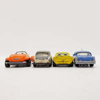 Lote vintage de 4 Matchbox Juguetes de coche | Extraño Matchbox Coches