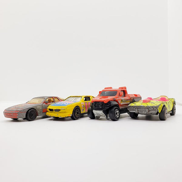 Lot vintage de 4 Matchbox Toys de voiture | Voitures anciennes