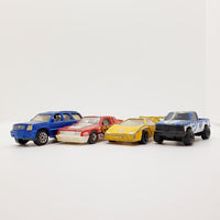 Vintage viele 4 Matchbox Autospielzeug | Spielzeugautos der alten Schule