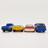Vintage Lot of 4 Matchbox Car Toys | Old School Toy Cars