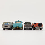 Vintage viele 4 Matchbox Autospielzeug | Coole alte Schulwagen