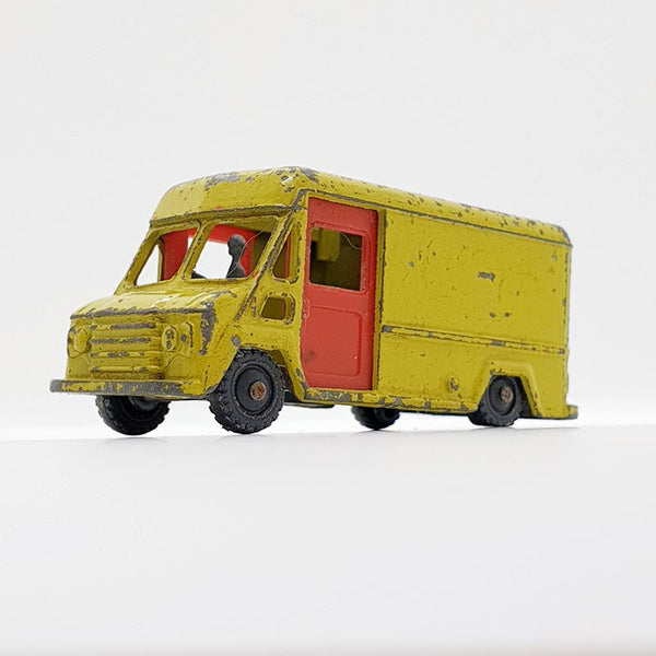 Vintage 1960 Yellow Commer 'WALK-THRU' Van Husky Car Toy |