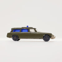 خمر 1965 الناتو Green Citroen Safari Husky Car Toy | سيارة الإسعاف الرجعية
