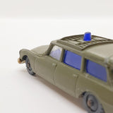 Vintage 1965 Nato Green Citroen Safari Husky Car Touet | Voiture d'ambulance rétro