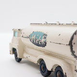 Vintage 1965 White Guy Warrior Tanker Husky Car Toy | Old School Cars