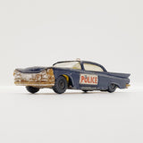 Vintage 1965 Blue Buick Electra Husky Car Toy | Coche de juguete de policía