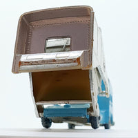 Vintage 1965 Blue S & D Müll Van Husky Autospielzeug | Retro Van Toy
