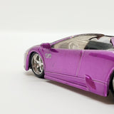 Vintage 2005 Purple Lamborghini Murciélago Roadster Maisto Car Toy | Supercar fraîche de Lamborghini