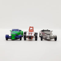 Lot vintage de 3 jouets de voiture | Voitures de la vieille école