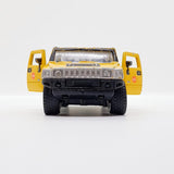 Vintage 2005 Yellow Hummer Maisto Car Toy | Beste Vintage -Autos