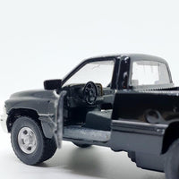 Vintage 1996 Black Dodge Ram 1500 Maisto Auto giocattolo | Cool Dodge Pickup Truck