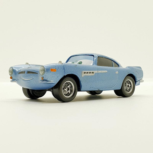 Vintage Blue Finn McMissle Disney Pixar Car Toy