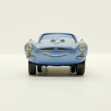 Vintage Blue Finn McMissle Disney Pixar Car Toy | Retro Disney Cars