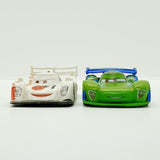 Lote vintage de 2 Disney Pixar CAR Toys | Autos de juguete Pixar