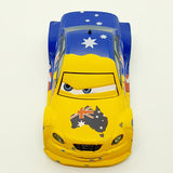Vintage azul y amarillo helado Disney Pixar Car Toy | Disney Coche de personaje