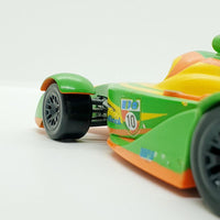 Vintage Green Francesco Bernoulli Disney Jouet de voiture Pixar | Caractère de formule 1