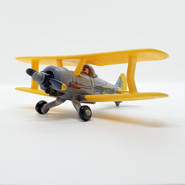 Avión amarillo vintage Disney Pixar Toy | Avión de películas de autos