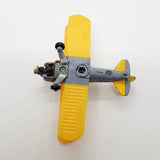 Avión amarillo vintage Disney Pixar Toy | Avión de películas de autos