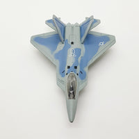 Vintage Camo Blue Ed Raptor O1 001 Jet Airplane Toy | Giocattoli vintage
