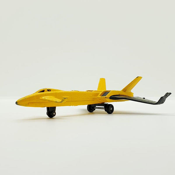 Vintage 2011 Yellow Jet Matchbox Flugzeug Flugzeug | Retro -Spielzeug zum Verkauf