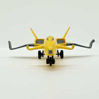 Vintage 2011 Yellow Jet Matchbox Giocattolo aereo | Giocattolo retrò in vendita