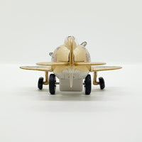 Vintage Beige Sky Shark Airplane Toy | Cool Airplane Model