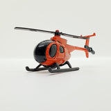 Juguete de helicóptero de rescate rojo vintage | Helicóptero de emergencia