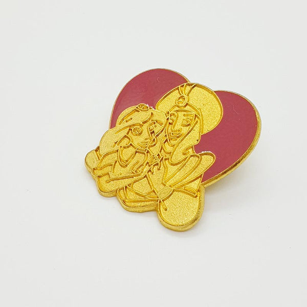 2002 Aladdin and Jasmine Heart Disney Pin | Disney Pin Trading